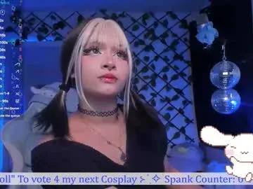 _heavenly_blue_ — .*: LETS HAVE FUN! CAN U MAKE MY ASS RED? #goth #ahegao #cosplay #bigass #tattoo -- Current Goal:  Make me Horny  once countdown reaches zero