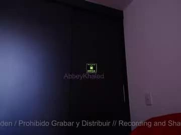 abbeykhaled on Chaturbate 