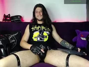 blackwolf_6 — Welcome to my leather and metal temple  - Goal is : show cum #leather #longhair #master #goth #cosplay