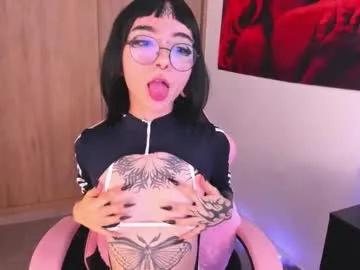 kazumi_666 — Goal: make me cum u.u #18 #ahegao #goth #tattoo #petite - Next Goal: oil in my body