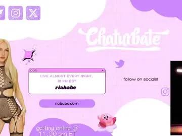 riababe on Chaturbate