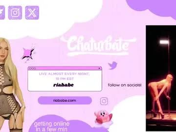 riababe on Chaturbate
