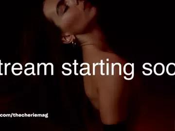 thecherie — ClassicTicket: Show in progress.  Explicit | Striptease | Toy Play | Climax. Tip 1999 tokens to get your ticket.  Type /cmds to see all commands.