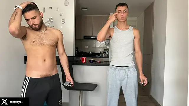 zoneboys — SENSUAL KISSING AND MASTURBATING